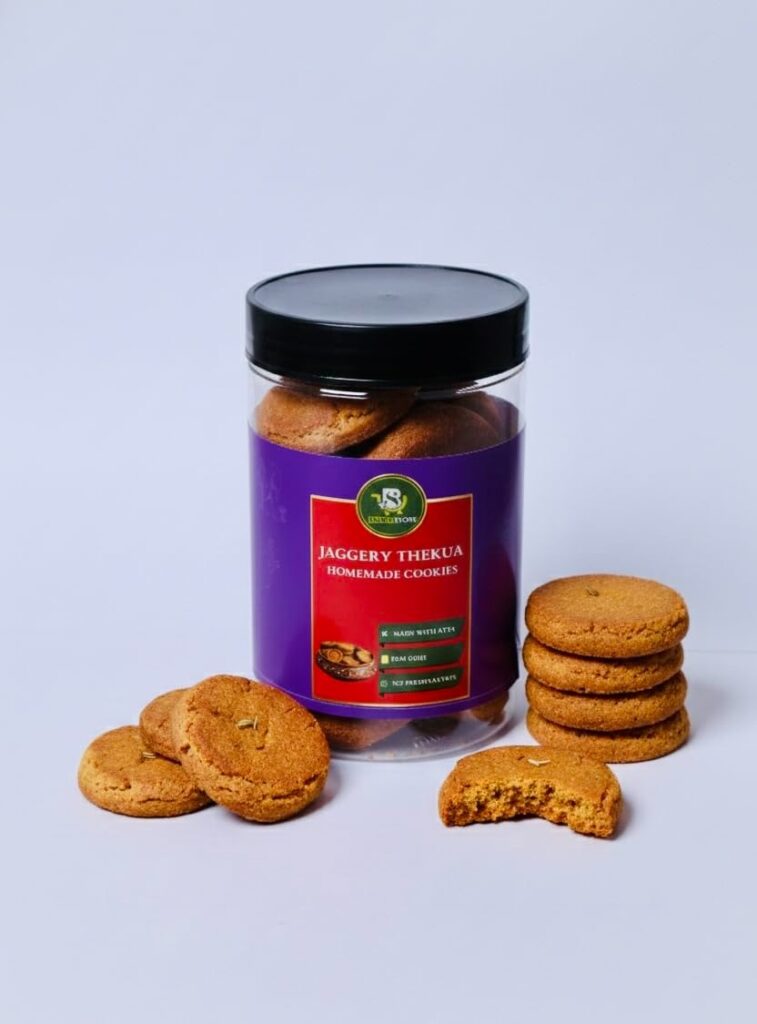 Jaggery Atta Thekua