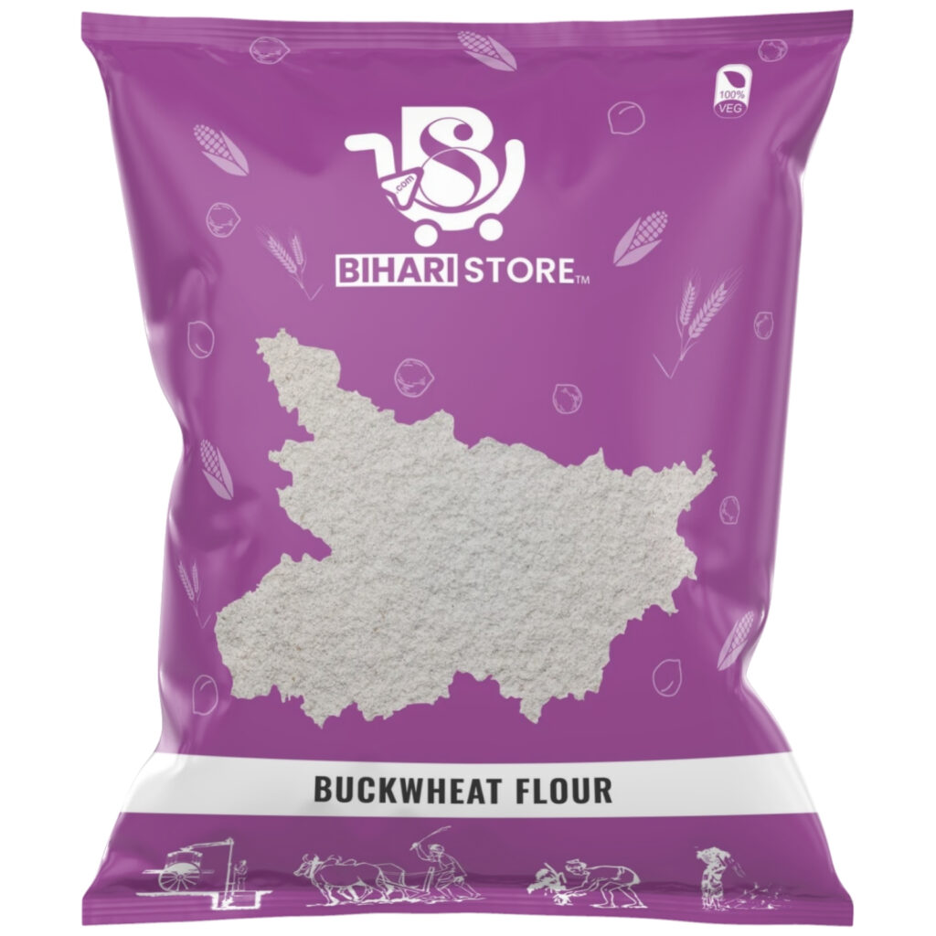 Kuttu/Buckwheat | Fasting, for Vrat, Upvas, Navratri | Gluten Free Atta | Healthy Flour for Puris, Rotis, Chills